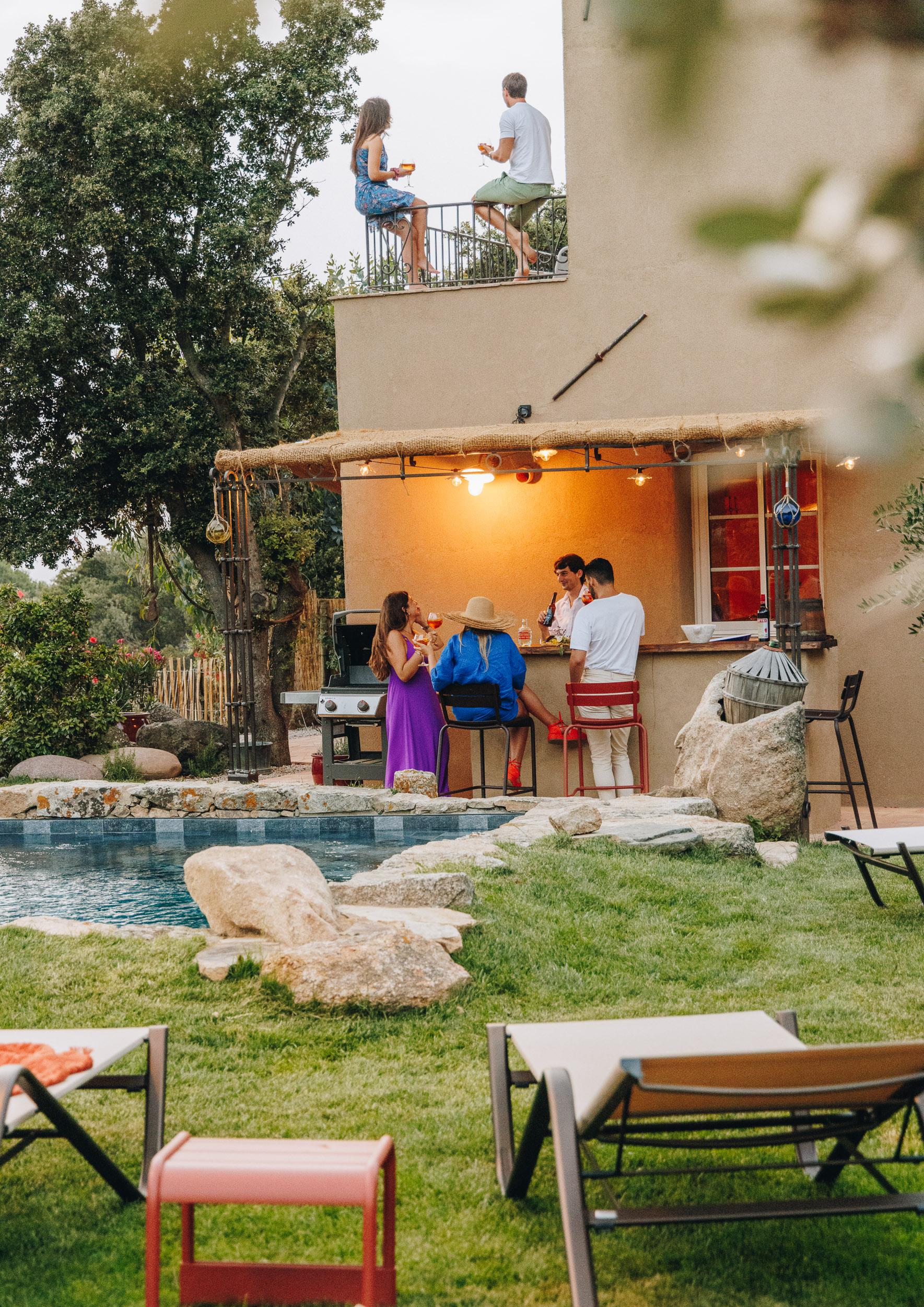 résidence de vacances avec piscine en balagne
