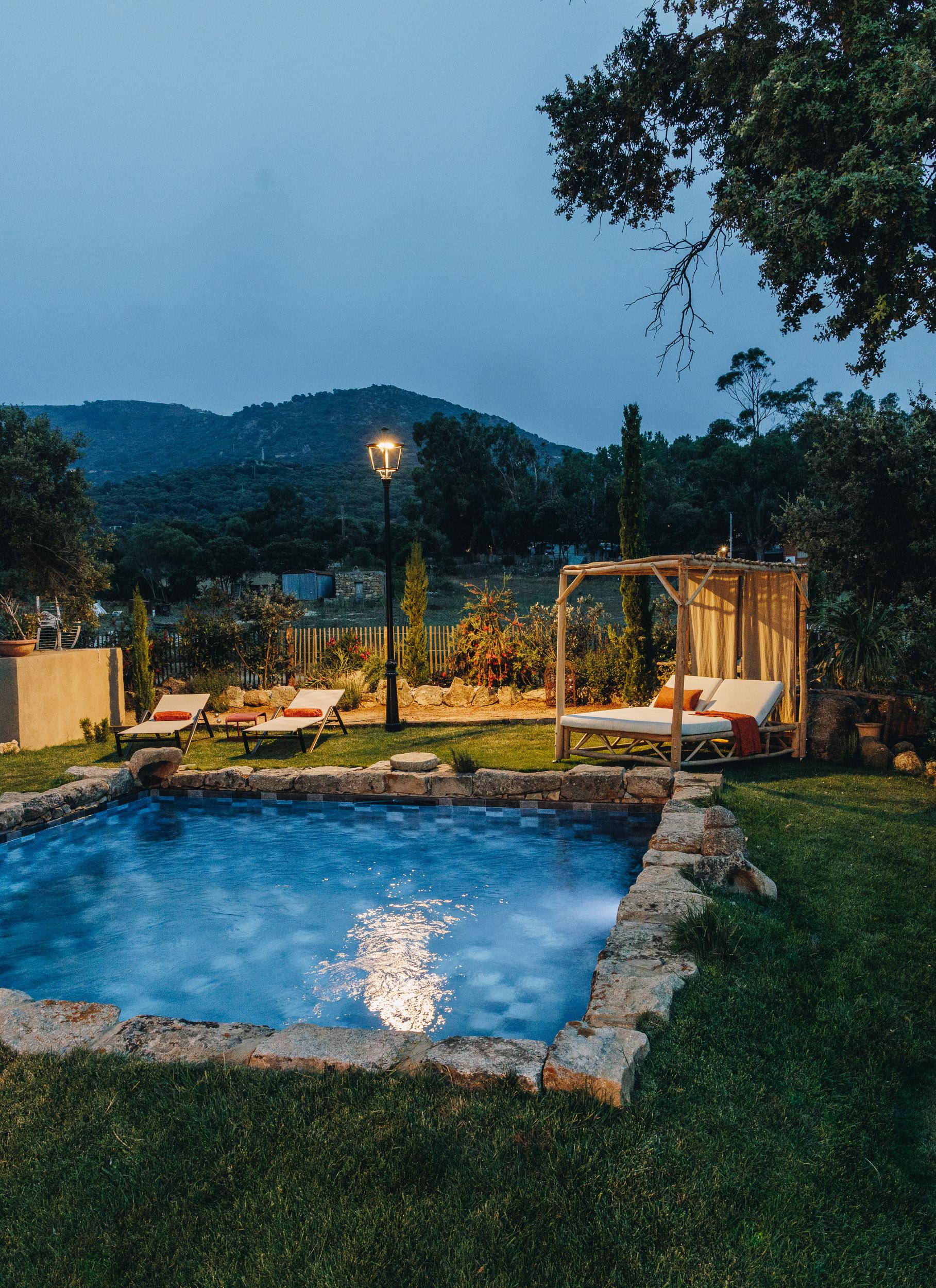 villa avec piscine pigna